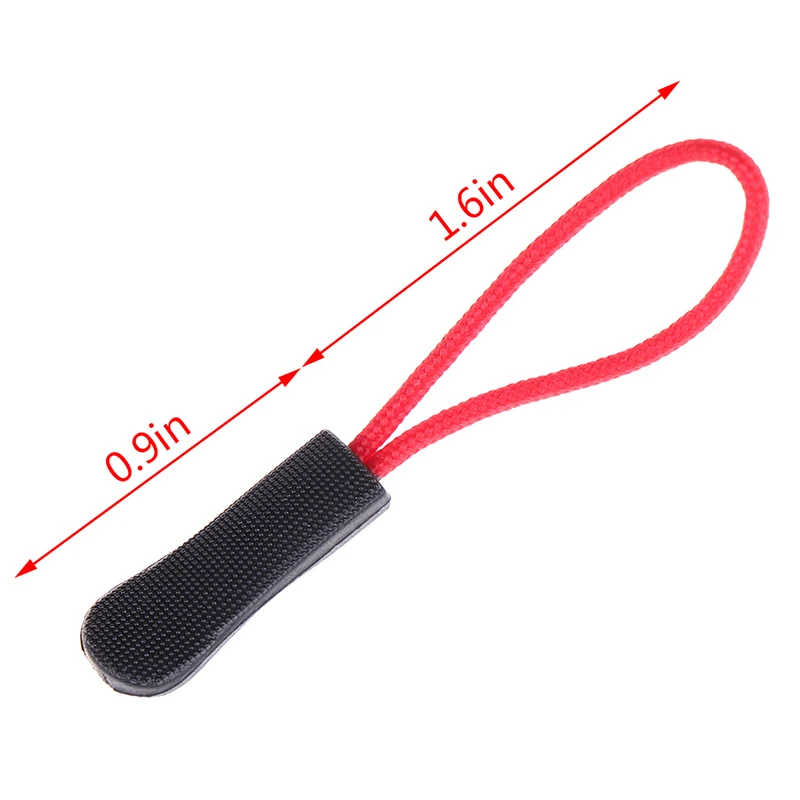 Застежка молния съемник Конец подходит веревка шнур Tab сменный зажим сломанная