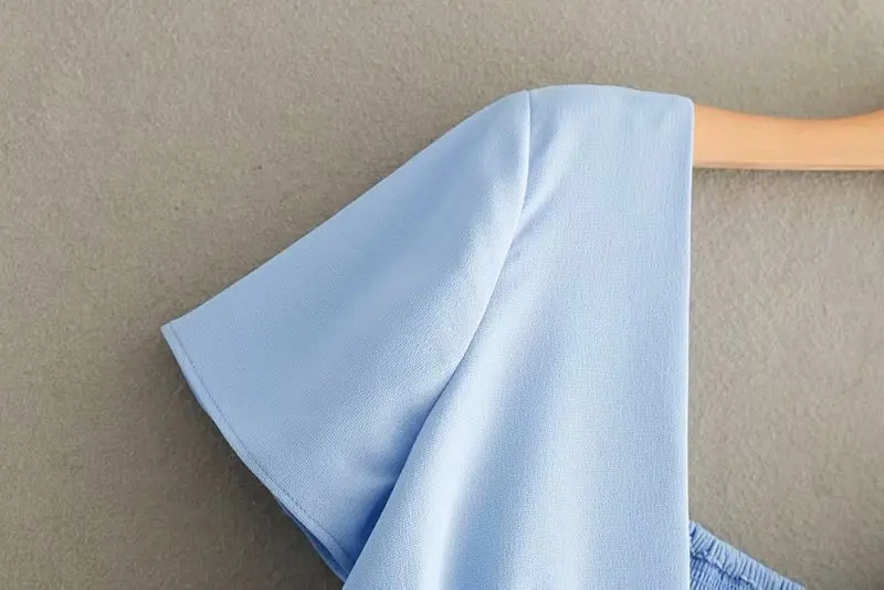 2019 женское модное однотонное платье трапециевидной формы с глубоким v образным