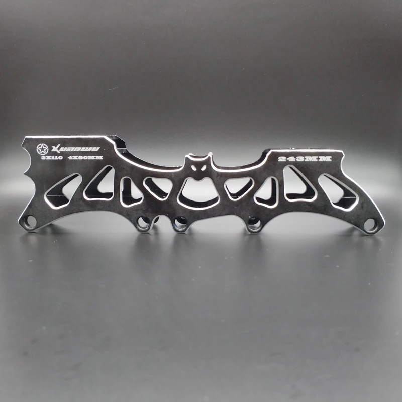Бесплатная доставка рамка для роликов 243 мм летучей мыши 3*110|roller skate frame|skate frameframe |