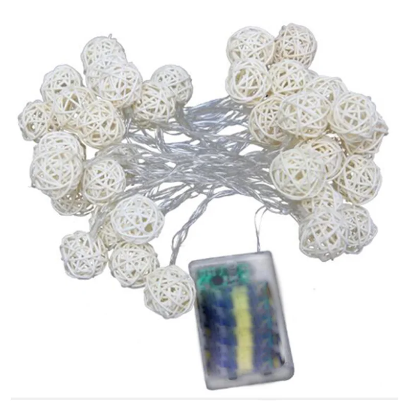 Сказочная гирлянда со светодиодными шариками светодиодная гирлянсветильник для