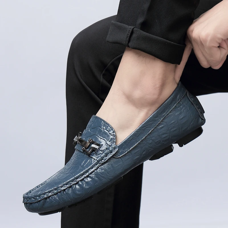 Big size All season outdoor Shoes Genuine Leather Mens Formal Men Flats Office Wedding Party breathable men 5 | Обувь