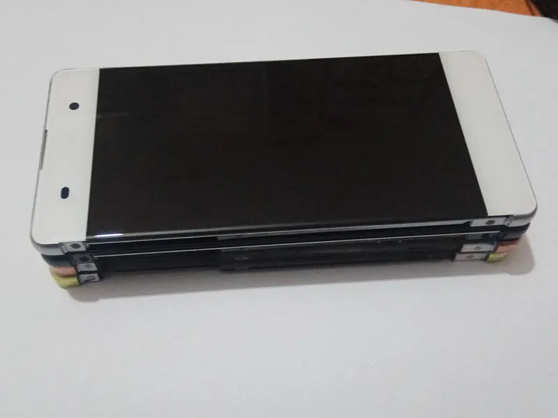 JIEYER 5.0 For Sony Xperia XA LCD Display Touch Screen Digitizer Assembly F3111 F3113 F3115 Pantalla Replacement +Frame