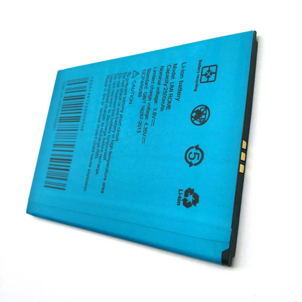Аккумулятор для UMI Rome X 100% 3 8 в 2500 мАч 1 шт.|battery for umi|battery forbattery umi rome |
