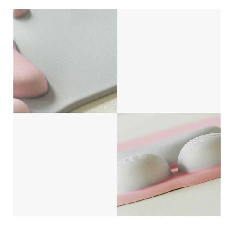 Коврик для мыши с подставкой запястья мягкий силиконовый коврик Комфортный |