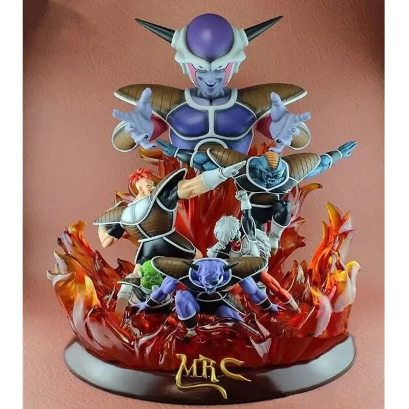 Аниме Dragon Ball Z Вселенная босс Frieza Ginyu спецназ смолы статуя украшения фигурку Коллекция модель игрушки X923