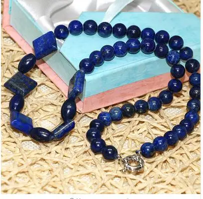 Ry чокер аниме драгоценный камень высокого качества лазурит натуральный красивые