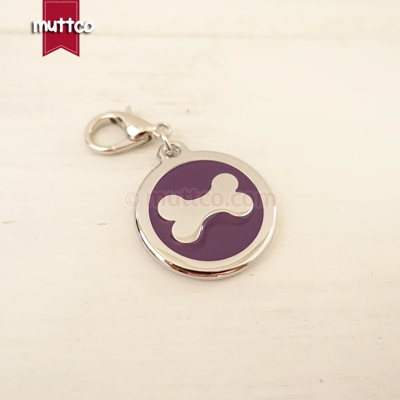 Бирка для собаки с рисунком костей 30 мм бесплатная доставка|dog id|bone dog tagdog tag bone |