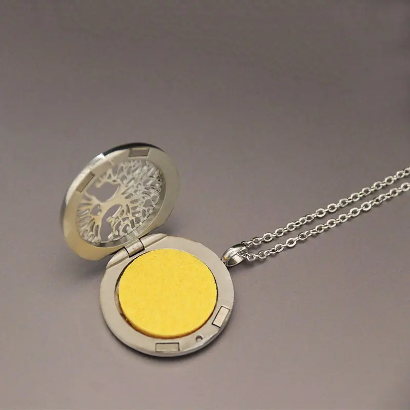 Ожерелье с подвеской Древо жизни из нержавеющей стали лазерной гравировкой 1 шт.