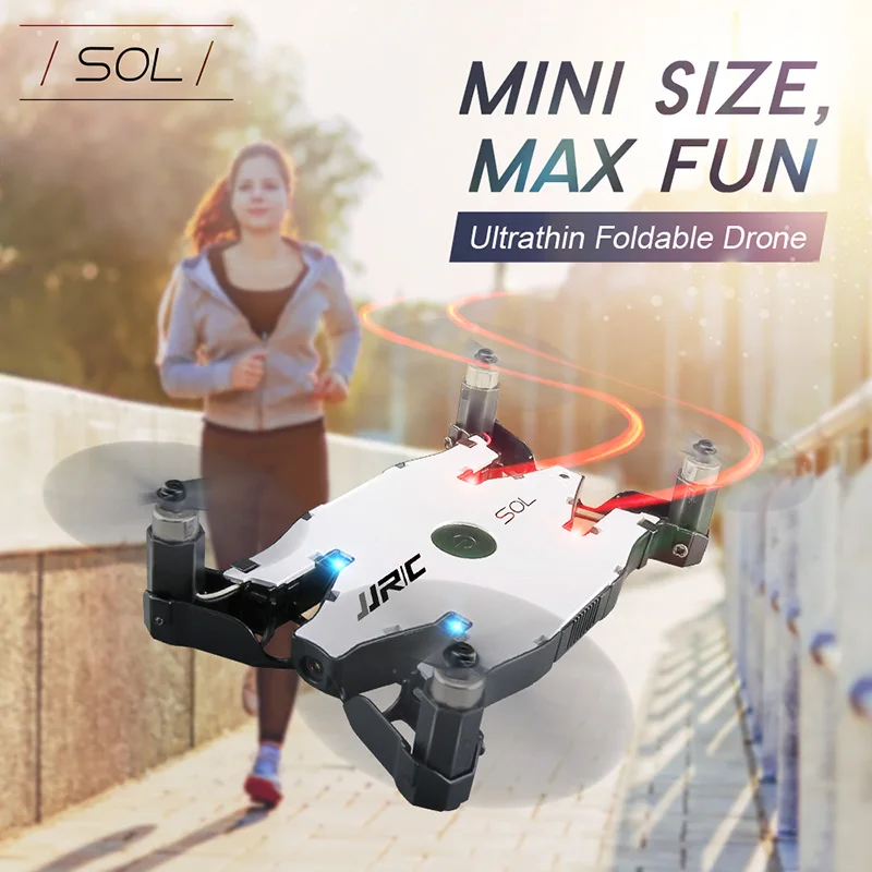 JJRC H49WH селфи Дрон SOL мини складной RC Квадрокоптер RTF WiFi FPV 720P HD вертолет с одной