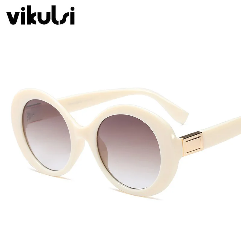 Очки солнцезащитные женские и мужские большие милые пикантные брендовые круглые