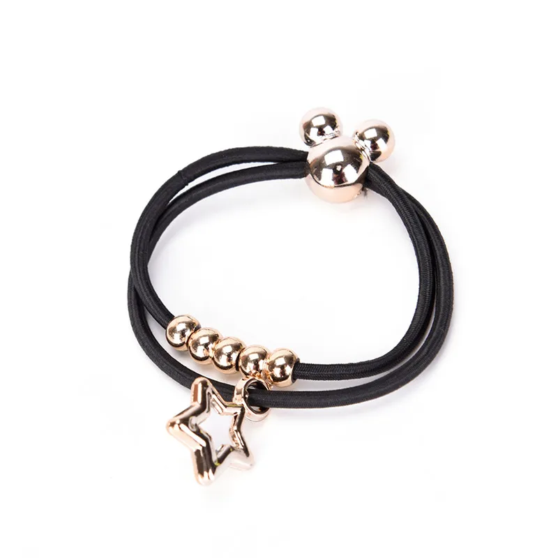 Женский вспомогательный оголовье для волос двухслойная резинка девочек Женская