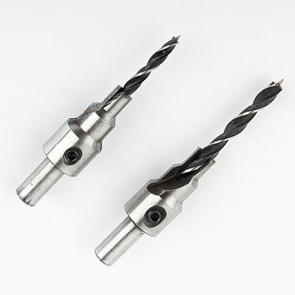 

5 Flute Countersink Drill Bits Set Reamer Woodworking Chamfer