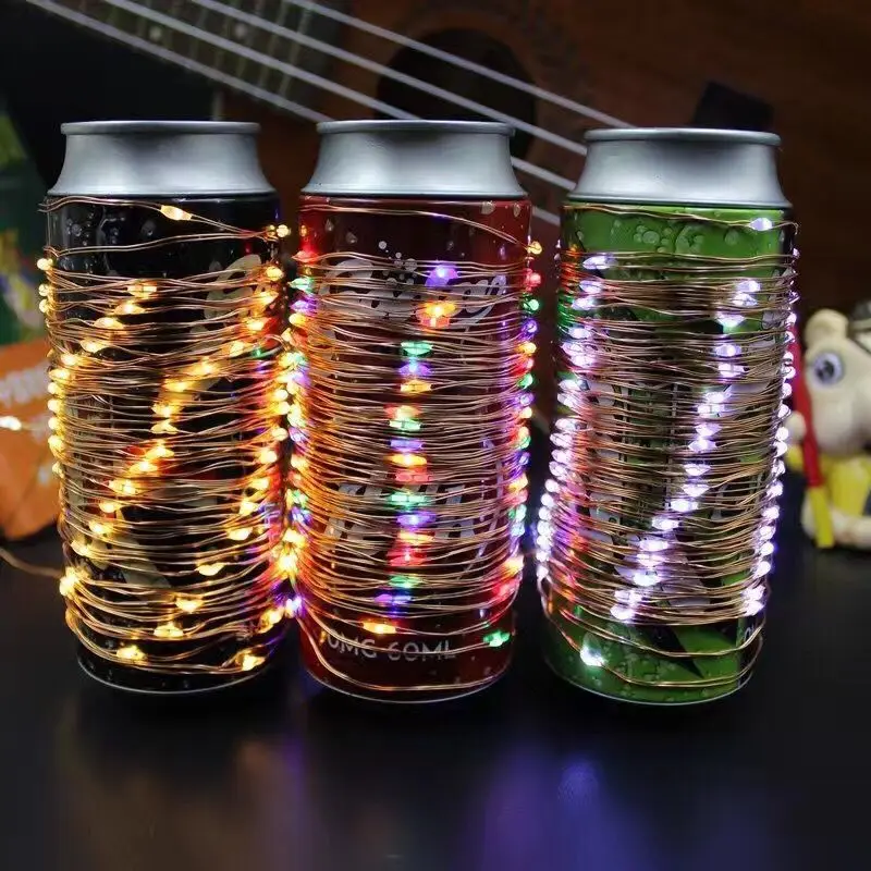 1 шт. светодиодные Струнные огни 10 м 100led 5 в USB питание на открытом воздухе теплый