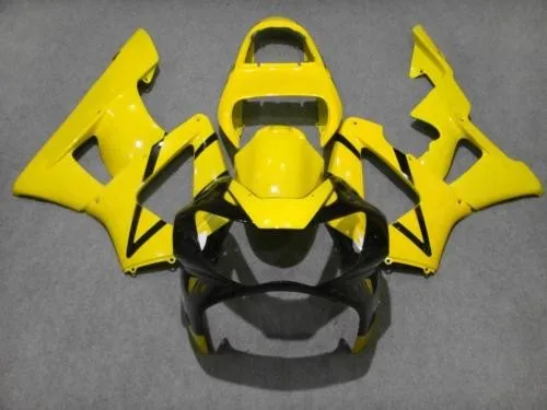 

Yellow black Fairing kit for HONDA CBR900RR 00 01 CBR900 929 CBR900RR 2000 2001 Injection mold Fairings set-Hey