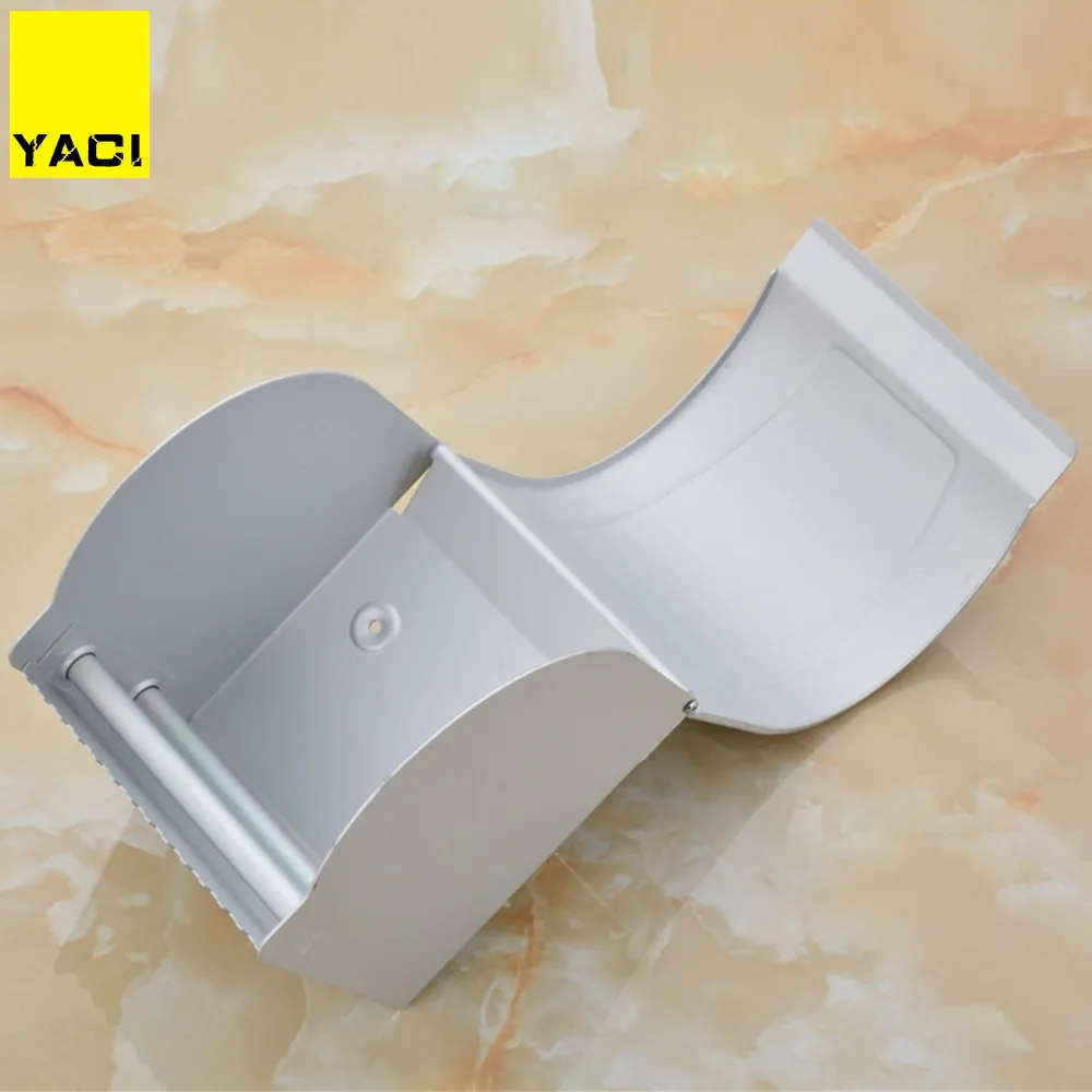 Бумажная коробка для полотенец кухонная алюминиевая настенная вешалка с крышкой