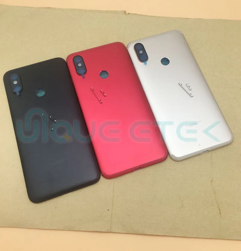 Для Xiaomi Mi A2 батарея задняя крышка корпус металлическая дверь для Xiaomi Mi 6X камера стекло объектив Ремонт Запчасти