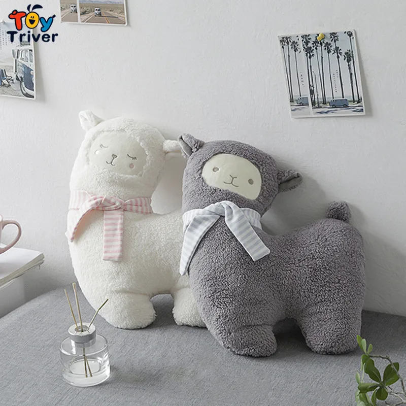 

Cute Alpaca Sheep Lamb Plush Toys Cushion Pillow Stuffed Animals Doll Baby Kids Children Kawaii Sleeping Appease Birthday Gifts