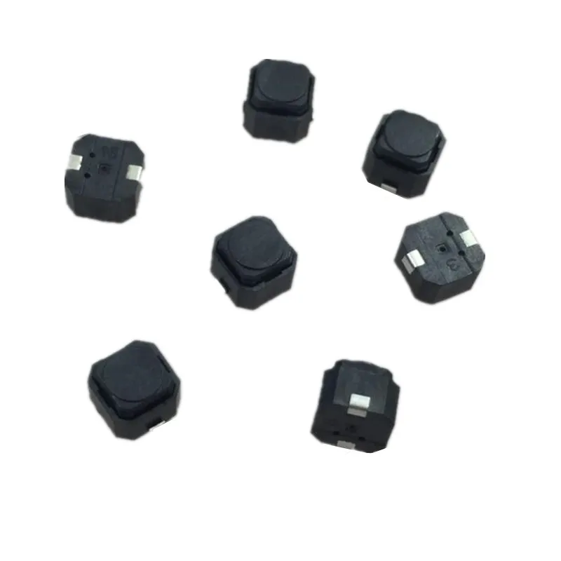 50 шт./лот 6*6*5 SMD бесшумные кнопки силиконовая клавиатура 6x6x5mm|buttons buttons|button keypadkeypad