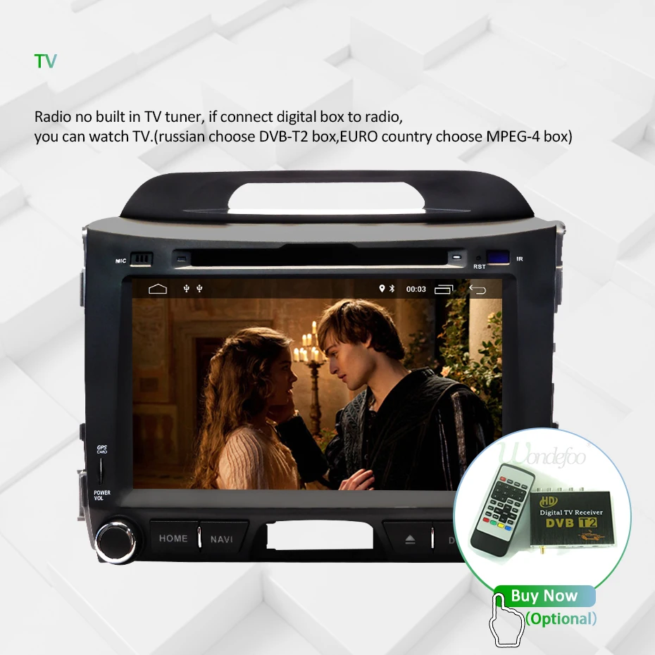 DSP ips AV выход 4G 64G Android 9,0 автомобильный dvd-плеер для KIA sportage 2011- gps Навигация стерео экран радио приемник аудио