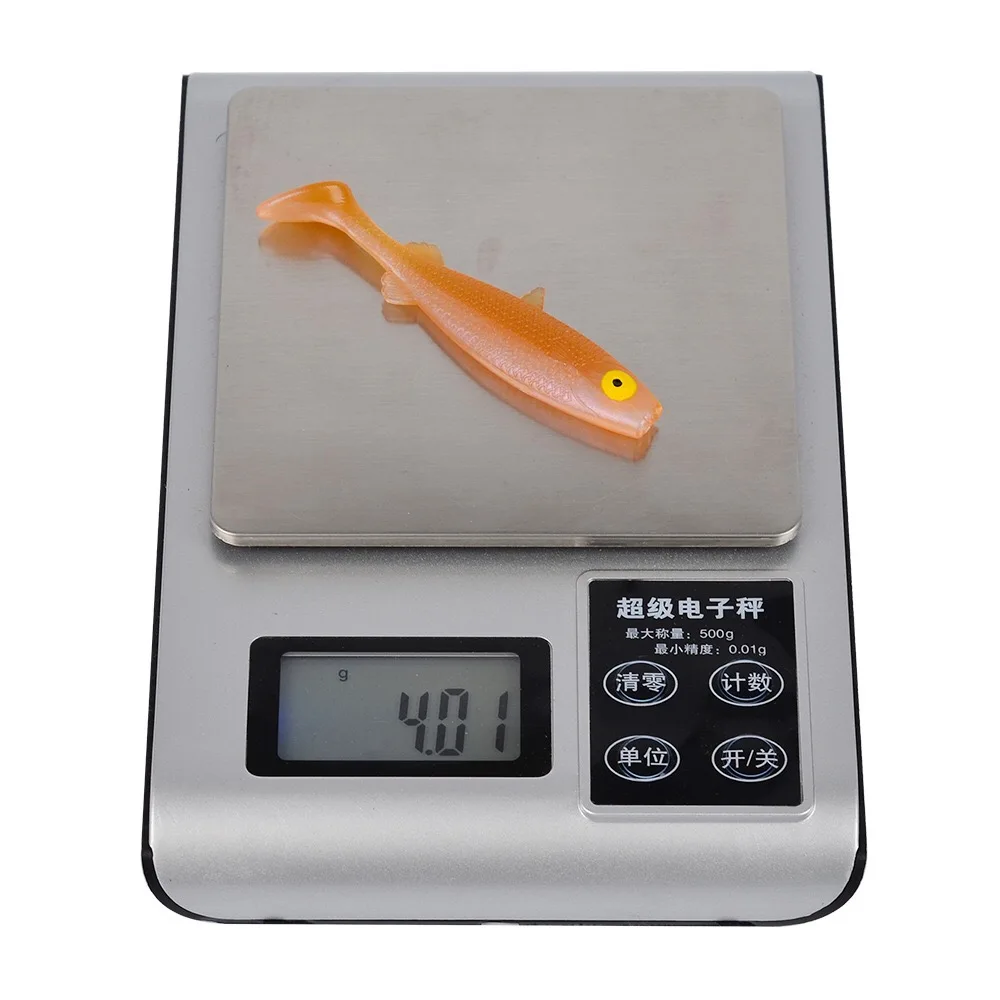 10 шт. 8 см 4 г рыболовные приманки наживки Easy Shiner Swimbait Мягкая силиконовая приманка