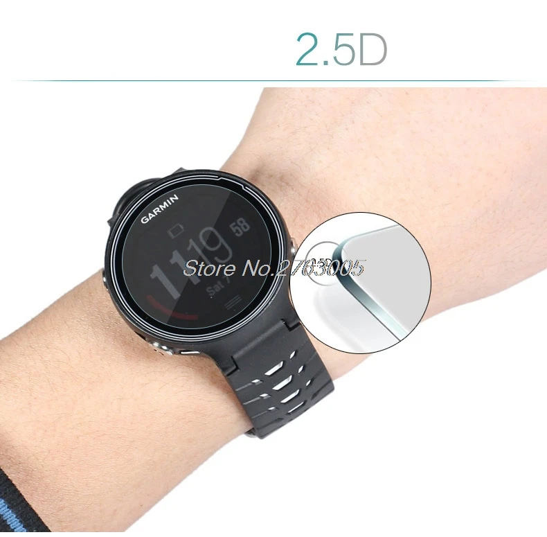 2 шт. твердость 9H противоударное Закаленное стекло Защитная пленка для HUAWEI Watch zero