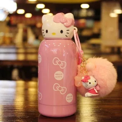 Vkstory Boreal instagram cup hello kitty стиль керамический термос орнамент чаши смолы украшения дома фигурки - Цвет: samll pink 200ml