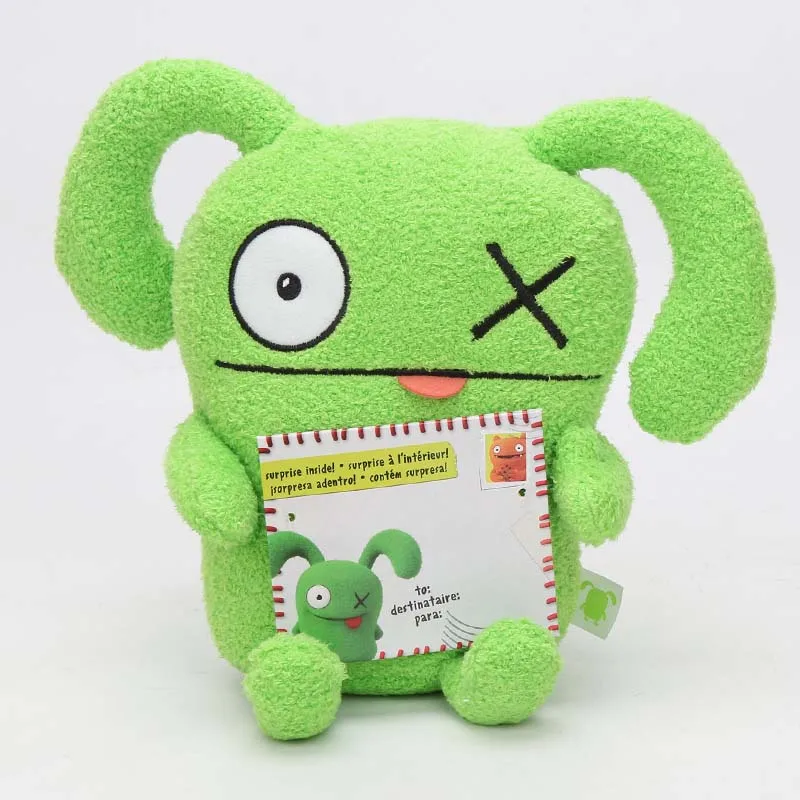 green ox 20 см уродливые куклы, игрушки, маленький бык, великолепный блинчик, Jeero, плюшевая кукла, фея, Мокси, счастливая летучая мышь, ледяная летучая мышь, мягкая плюшевая игрушка в виде животных, Uglydolls - Цвет: green ox