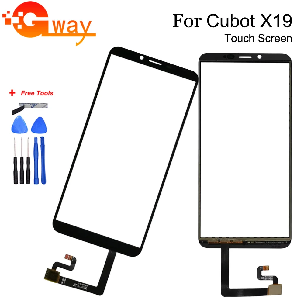 100% испытано 5 93 &quotмобильный телефон переднее стекло для Cubot X19 Touch Sreen дигитайзер