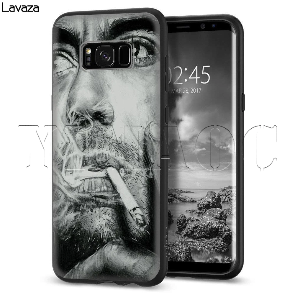 Lavaza Robert Downey Jr Case for Samsung Galaxy S6 S7 Edge J6 S8 S9 S10 Plus A3 A5 A6 A7 A8 A9 Note 8 9 |