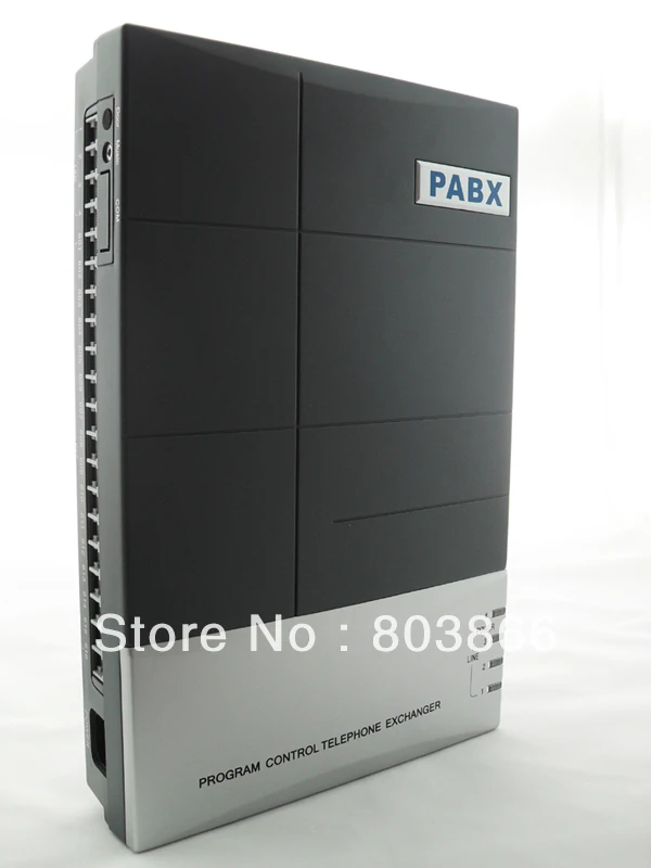 China pbx maufacturer supply VinTelecom CS416 Office Phone PBX / PABX switch 4 lines +16 output Ext. Phone system for office