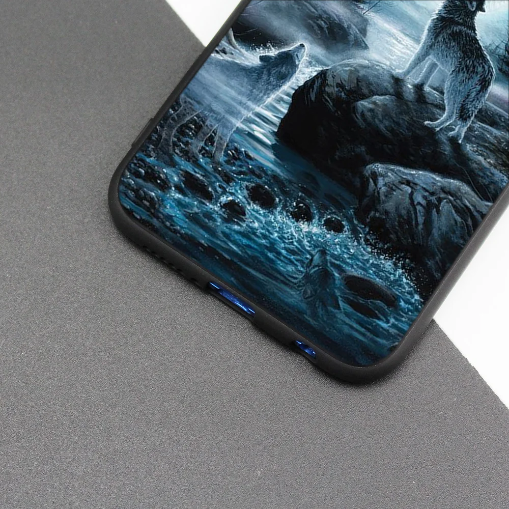 Силиконовый чехол для huawei P20 P10 P9 P8 Lite Pro P Smart+ Nova 3i 3E чехол для телефона s волк Дракон животные