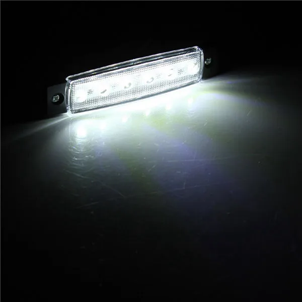 Автомобильный Внешнее освещение постоянного тока светодиодный 12V/24V 6 SMD авто шины
