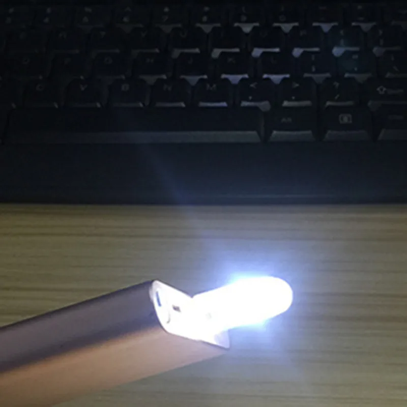 YIYANG мини Портативный USB светодиодный светильник 5V Двусторонняя супер яркая книга светильник лампа для чтения Мощность банка портативных ПК Тетрадь