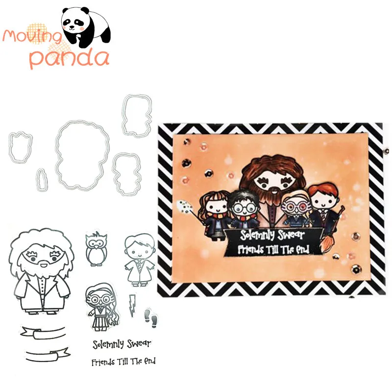 5 шт. трафарет для штампов студентов скрапбукинга фотоальбом декоративное