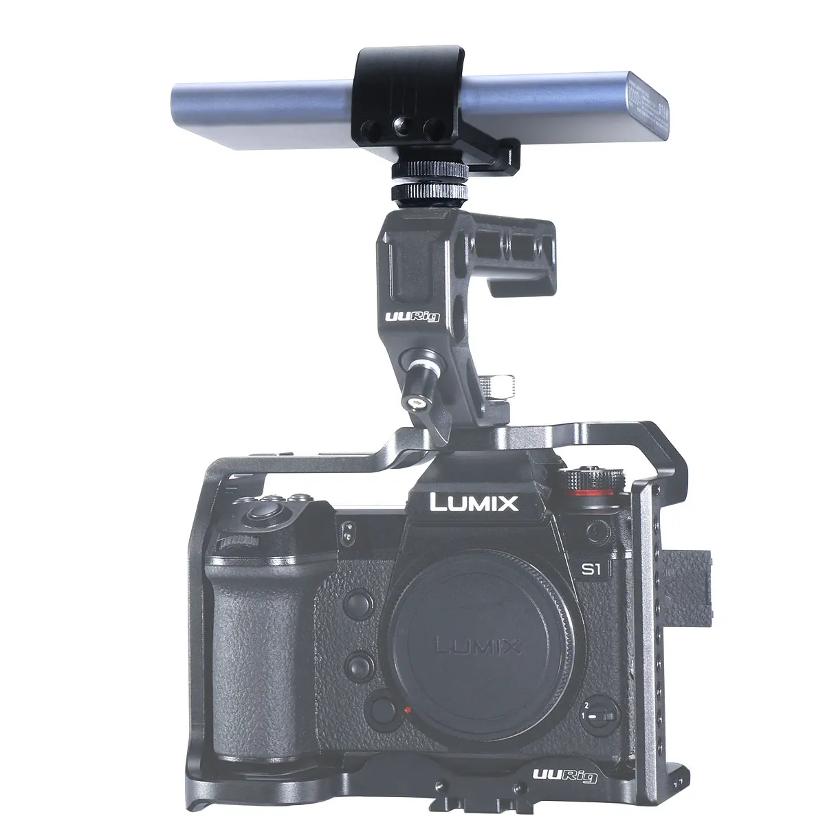 UURig R010 DSLR Камера клетка кронштейн держатель зажима Портативный Алюминий сплав