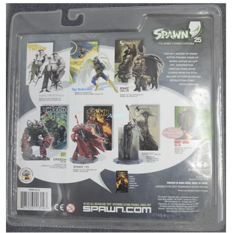 " Мстители Spawn 25 поколение Ворон голова буйвола подарок на день рождения ПВХ фигурка Коллекционная модель игрушки коробка 15 см B747