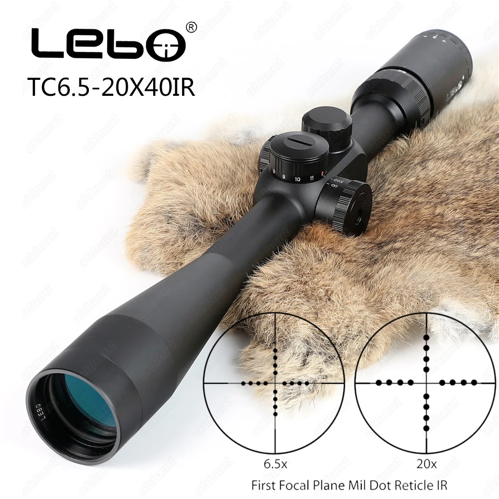 LEBO TC 6 5-20x40 SP прицел с первым фокусным расстоянием боковой Параллакс мил-точка