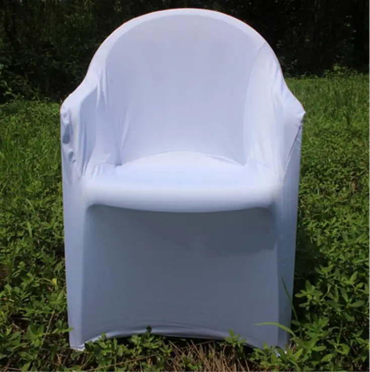 Marious Brand Hot sale 30pcs plastic chair cover spandex fabric for arm chairs outdoor wedding party free shipping | Дом и сад