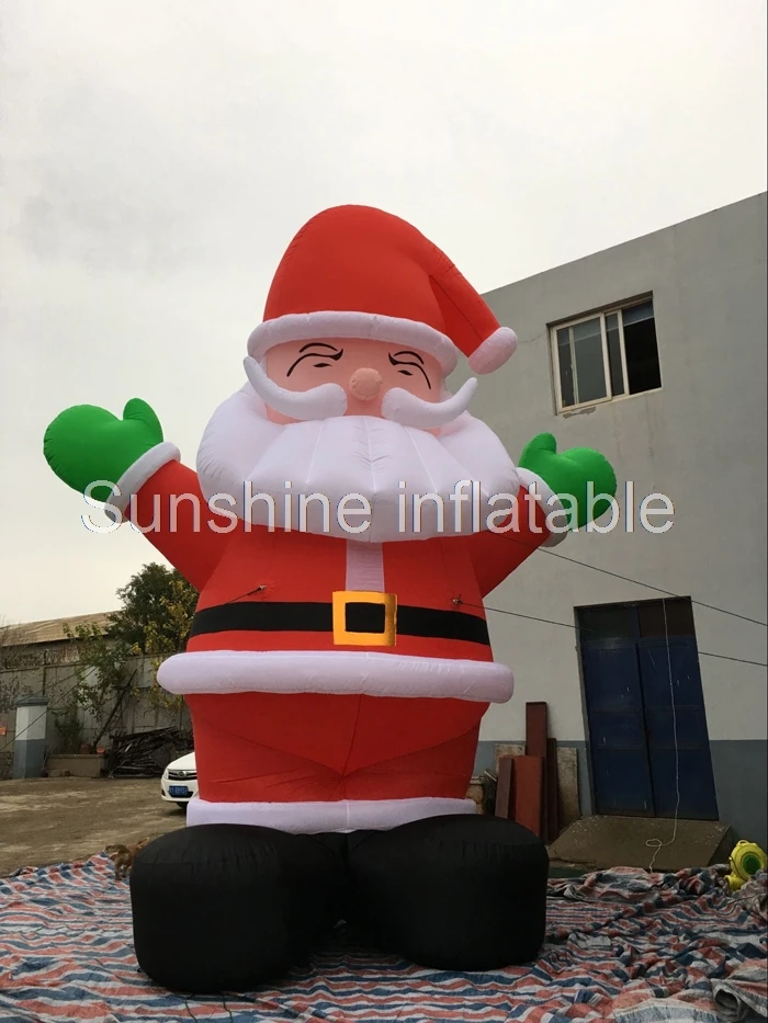 

Hottest products 2016 father christmas inflatable Santa Claus Christmas decorations