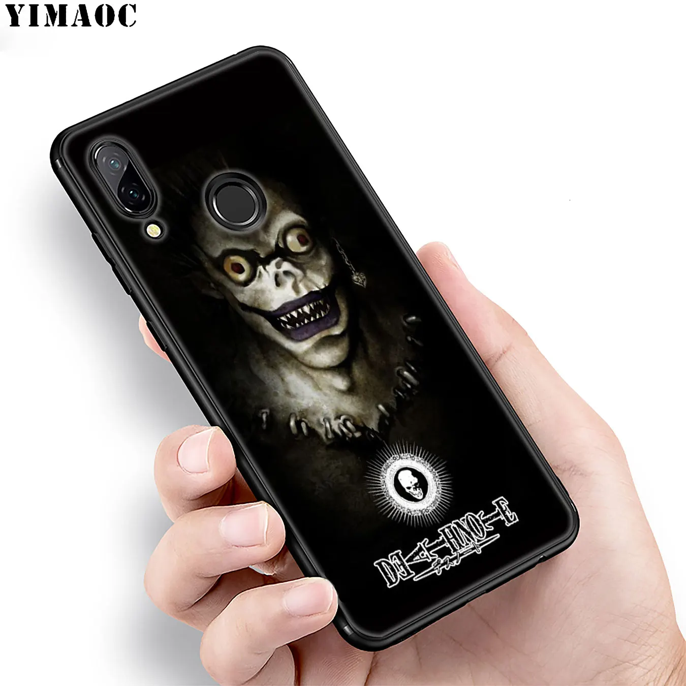 Мягкий силиконовый чехол YIMAOC с изображением героев мультфильма тетрадь смерти