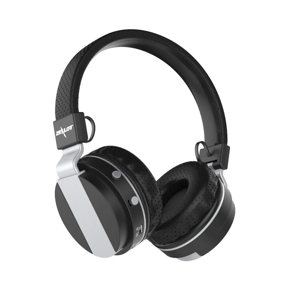 Zealot 047 Bluetooth HiFi наушники стерео FM радио беспроводные bluetooth с высокой точностью
