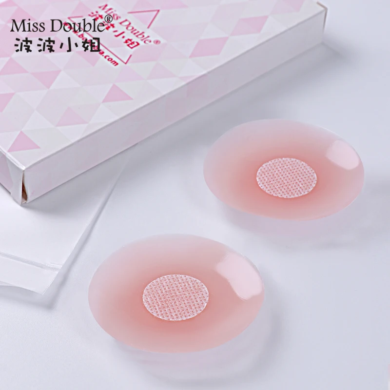 Многоразовые силиконовые накладки на грудь Miss Double для женского нижнего
