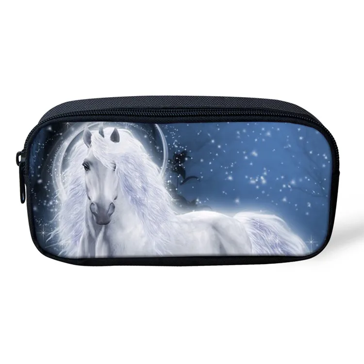 Z3798K FORUDESIGNS Cartoon Horse School Backpack Set for Teenage Girls Boys Student Kids Orthopedics Bagpack Children Satchel Enfant - Цвет: Z3798K