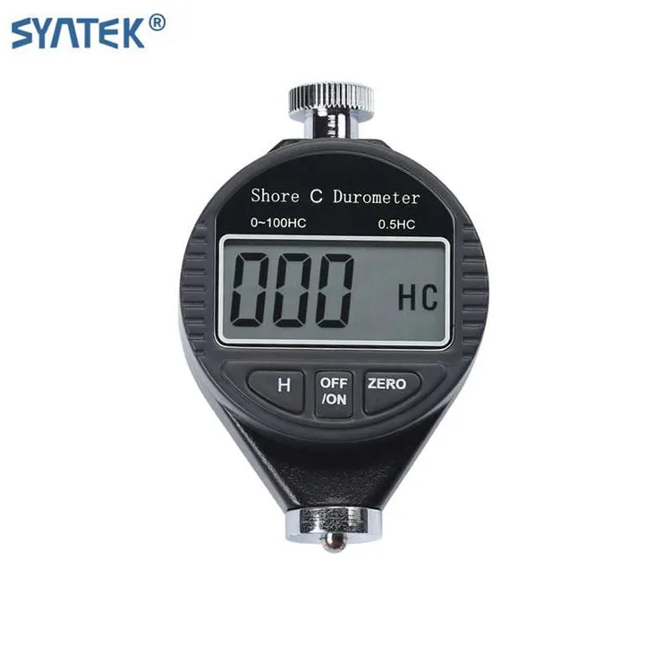 Цифровой склерометр A/C/D Тип точный Hardmeter 0-100 Резиновый пенопласт стекло береговой дюрометр 0-2,5 мм точный измеритель твердости