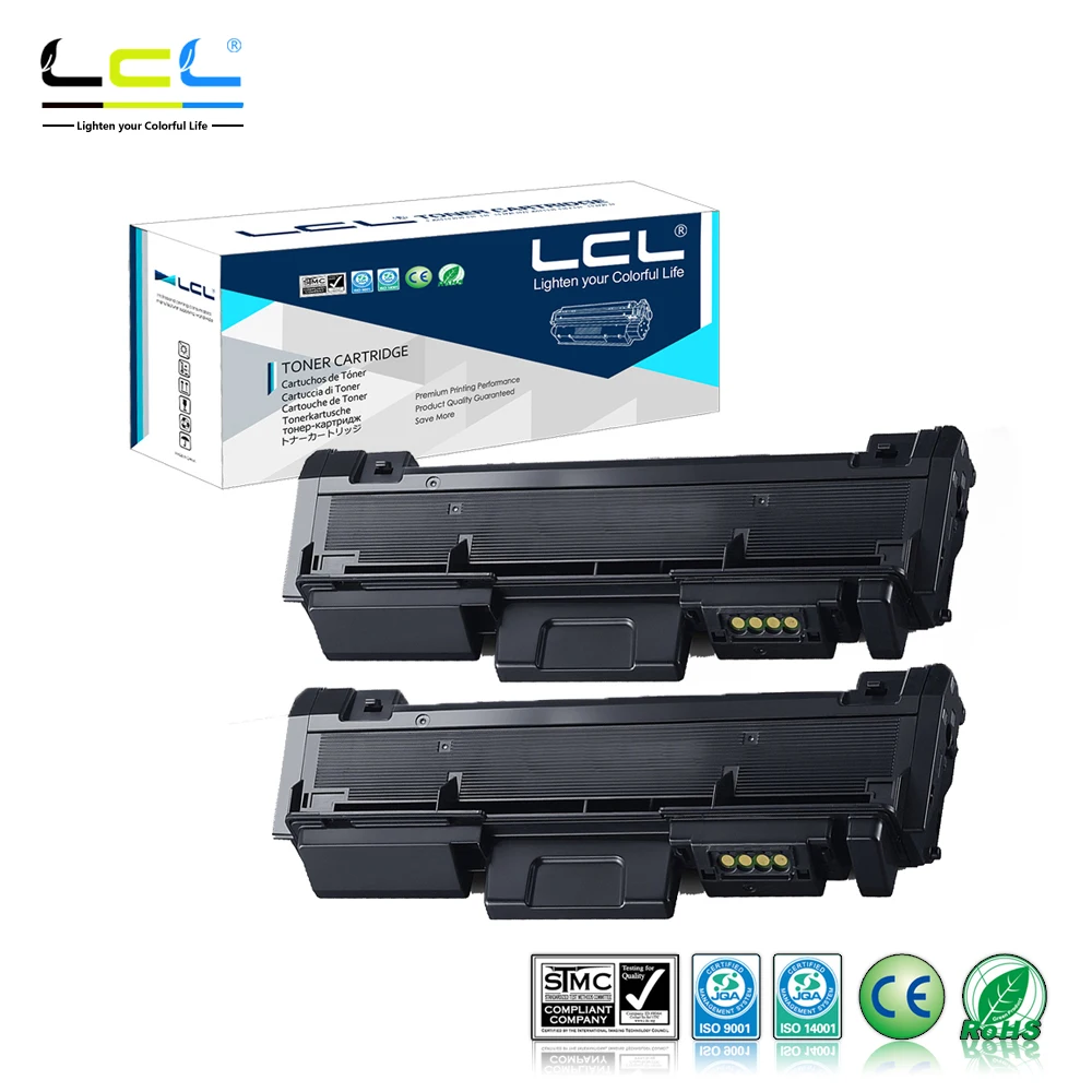 LCL MLT-D116L MLT-D116S 3000 страниц (2-Pack черный) Тонер-картридж совместимый для Samsung
