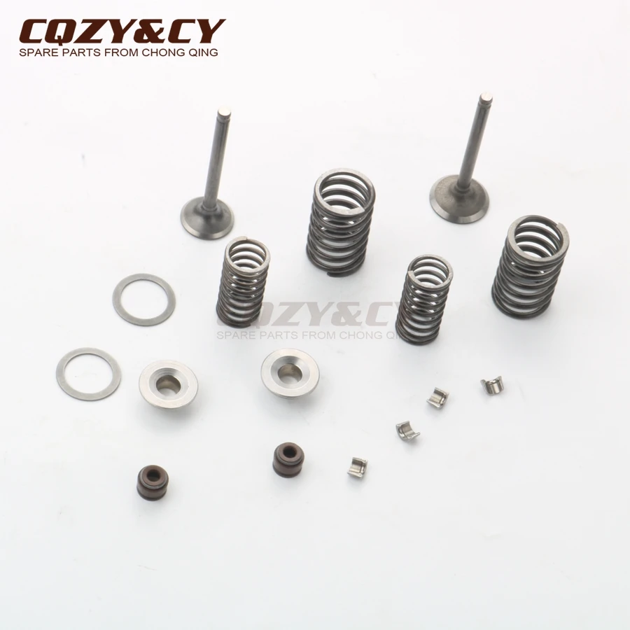 

Scooter 20*23mm high performance INTAKE EXHAUST Valves Set for GY6 139QMB 139QMA 80cc 100cc 105cc 4-stroke