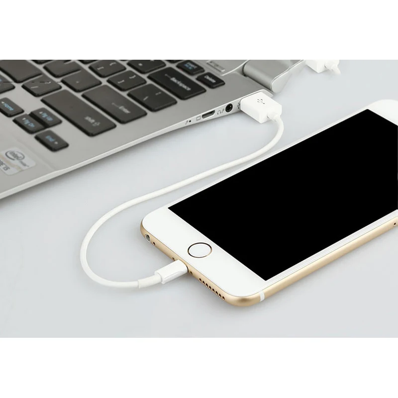 20 см 8pin usb кабель для iPhone X Xs Max XR 8 7 6 S Plus 5 5S SE iPad Mini Air Pro Зарядка Синхронизация данных