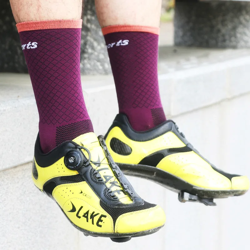 Thin bike riding socks Competition running compression in the tube wear-resistant deodorant sweat-absorbent thin DH-10 | Спорт и