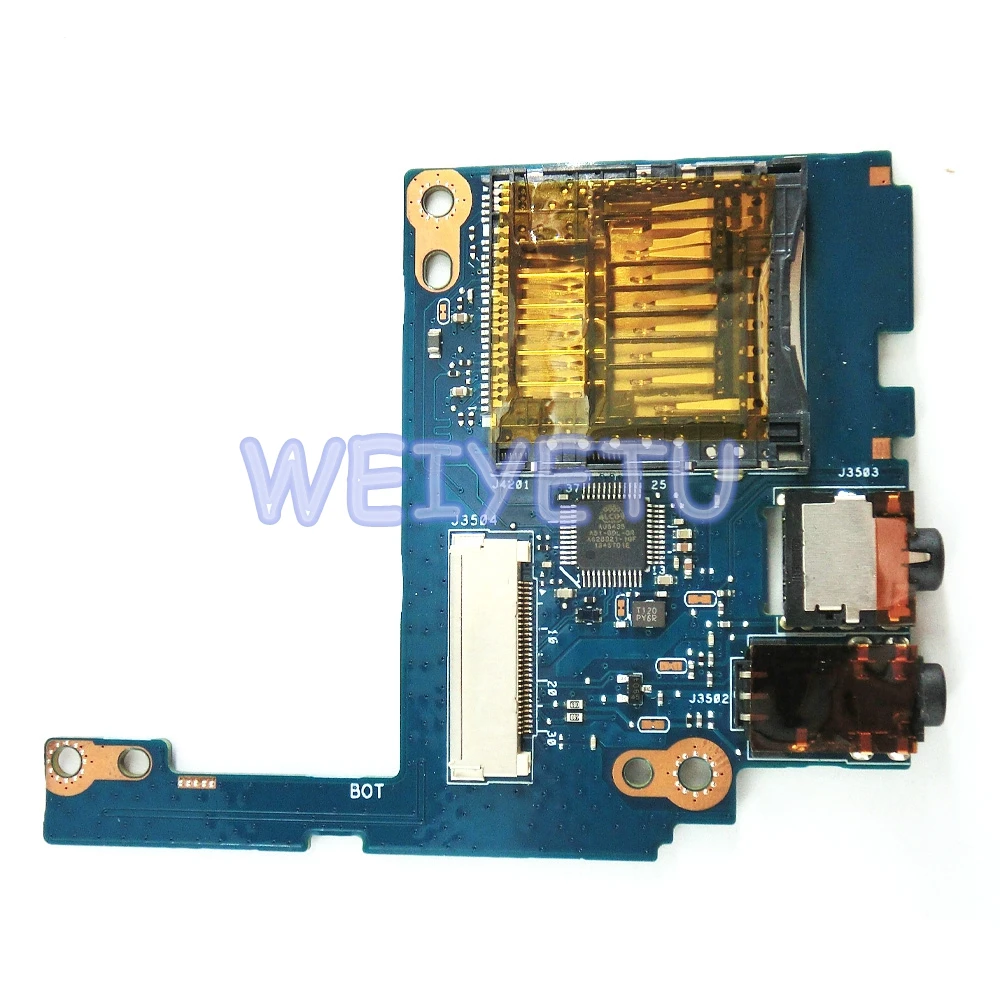 G75VW аудио Плата rev2.0 для ASUS G75V G75 AUD IO G75VW_SW работает материнская плата ноутбука |