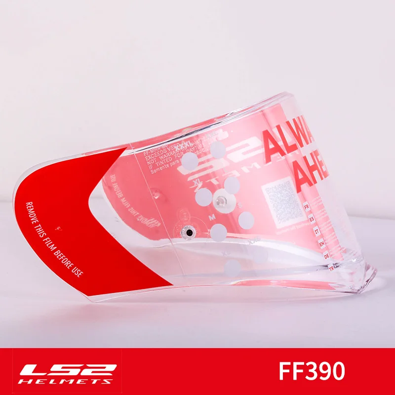LS2 FF390 выключатель хром-шлем с покрытием линзы Серебряный красочный дым козырек с анти-туман отверстие - Цвет: FF390 clear